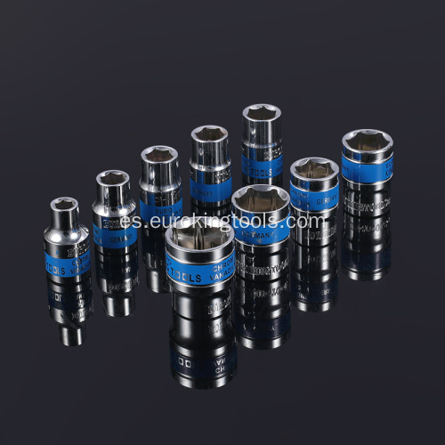 Conjunto de zócalo de 13 piezas Conjunto de herramientas de caja de caja de metal